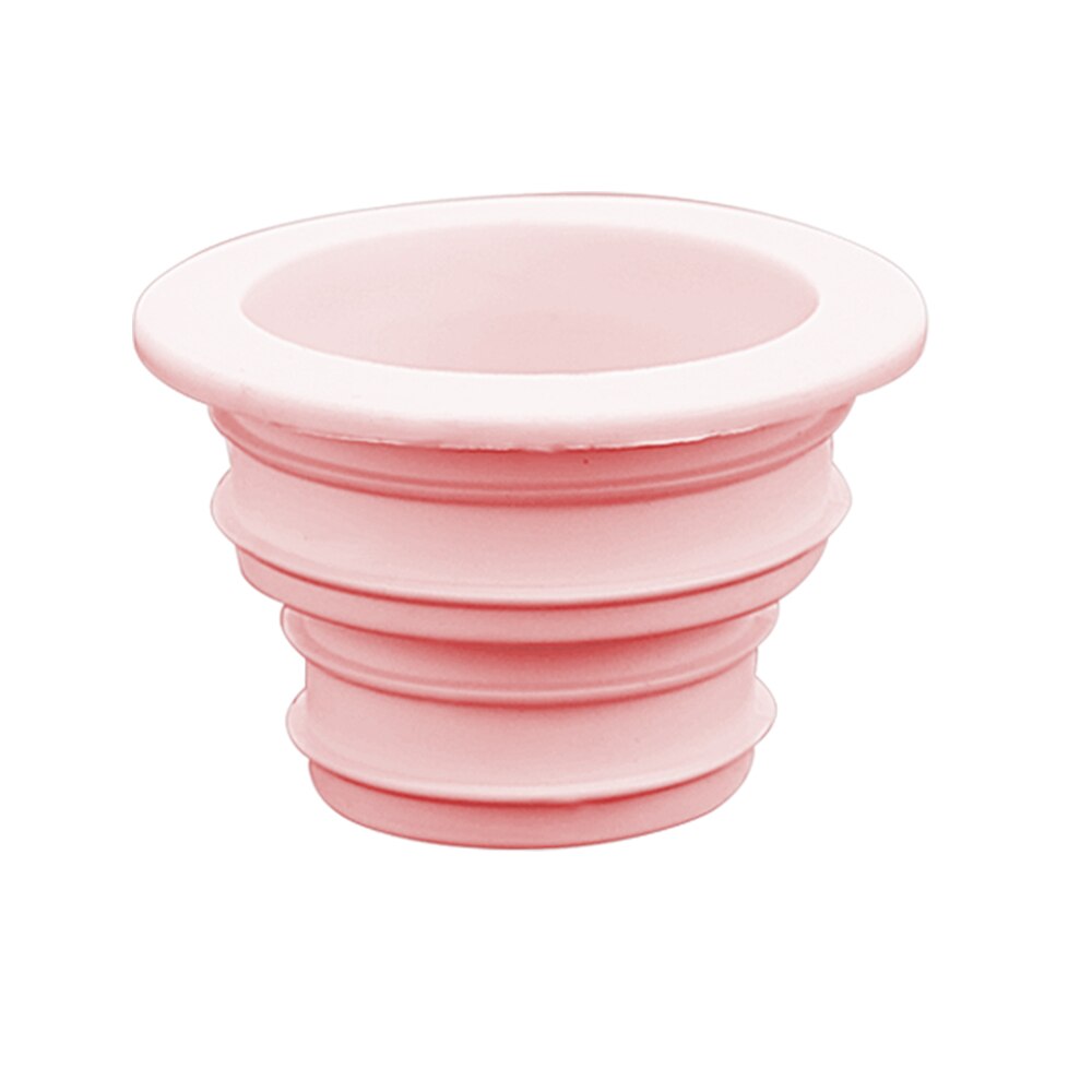 NICEYARD Sewer Pipe Deodorization Ring Drain Seal Ring Sealing Plug Telescopic Pipe Washing Machine Pool Sewer Silicone: Pink