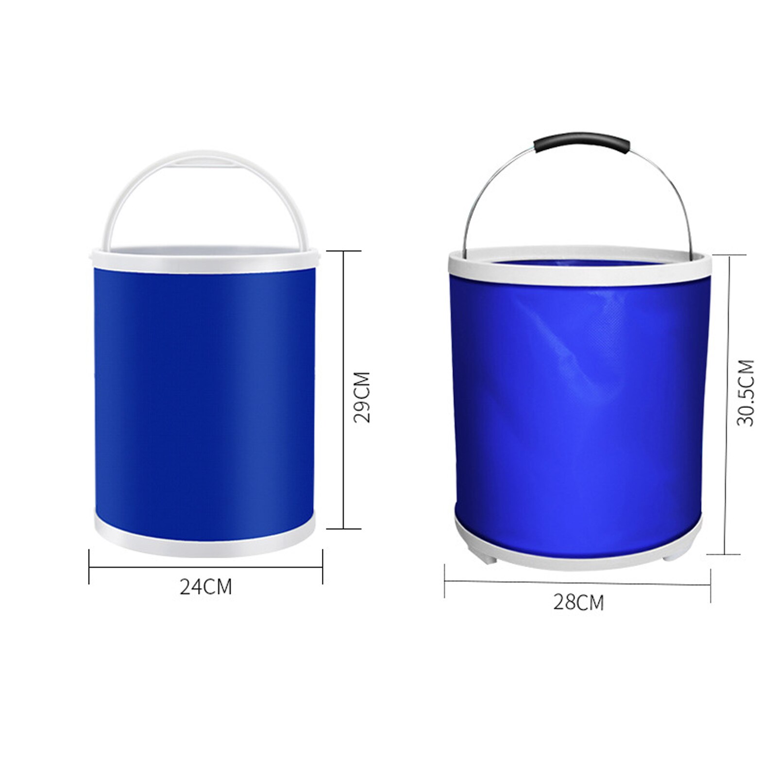 Collapsible Water Container Portable Water Storage Carrier Bucket for RVs Camping Fishing Boating Hiking