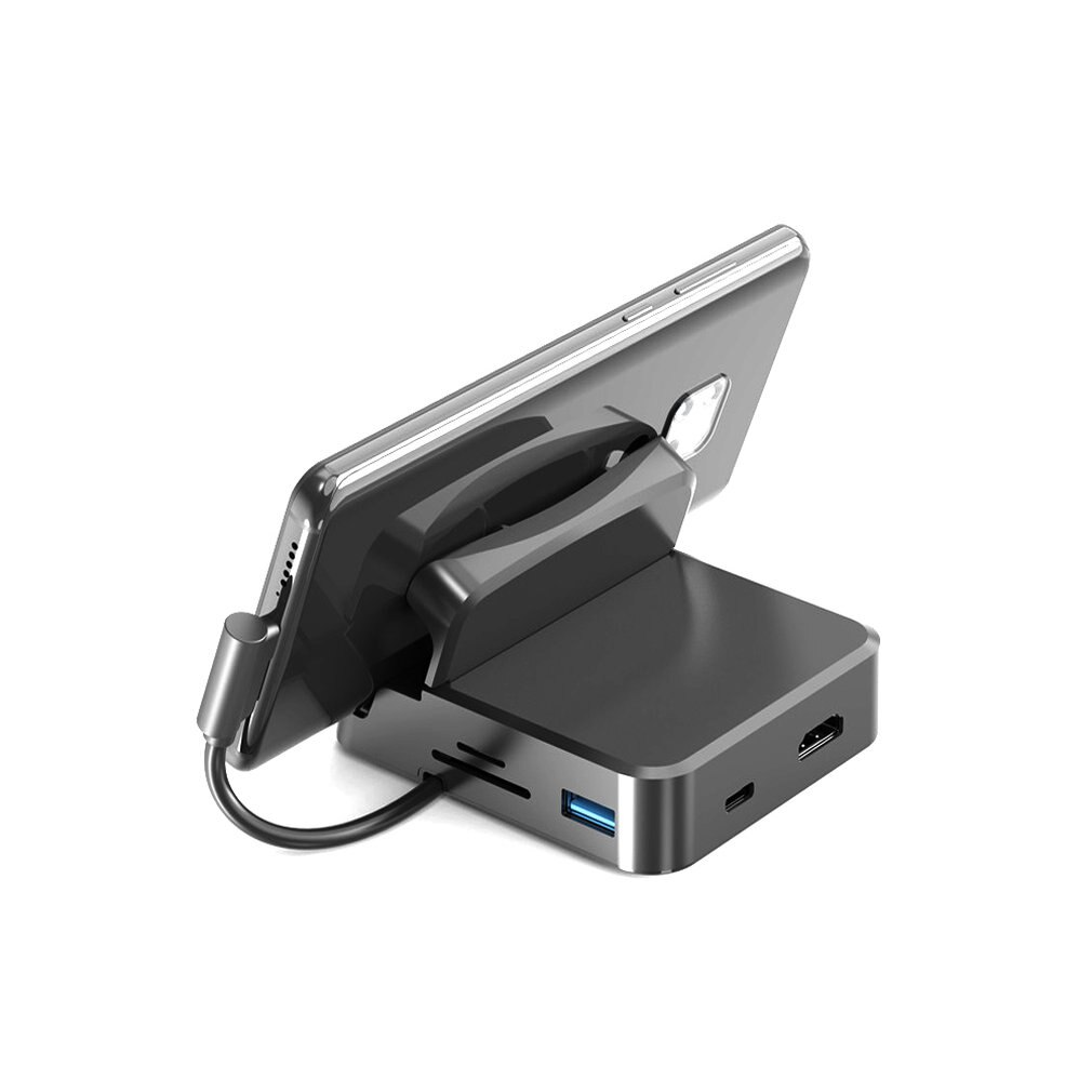 USB Type C HUB Docking Station Dock Station USB-C to HDMI USB 3.0 Security Digital TF Card USBC PD Adapter