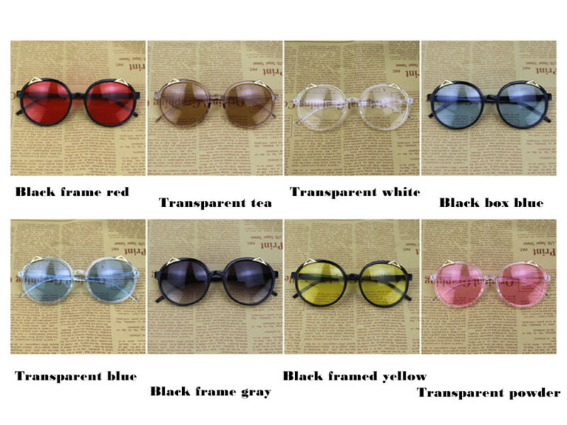 Baby freundlicher Sonnenbrille Katze Ohren freundlicher Gläser Ich bin Freien Mädchen Brillen Schattierungen Brille