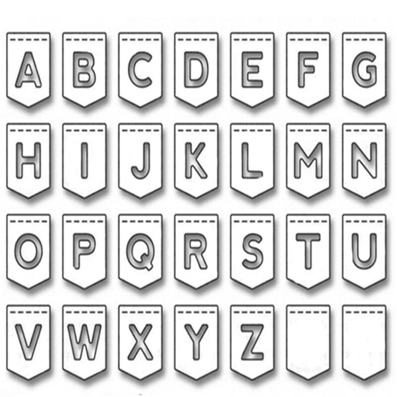31 stk scrapbooking stanse stanse maskine prægning stanser skære dies stencils, til sizzix big shot og anden prægning