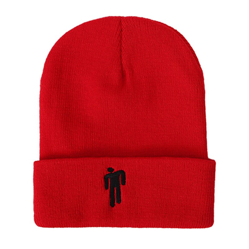 Herfst winter borduurwerk capuchon muts dames buiten haak skullies muts dame gebreide warme muts unisex muts heren jongens meisjes: Sm08