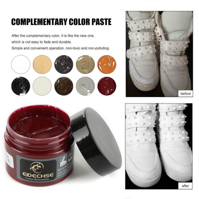 50ml lederen opknapcrème lederen vinyl reparatiesets herstellen autostoelen bank krassen oneffenheden slijtage leder reparatie vulmiddelset