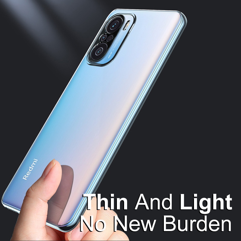 Ultradünne silikonhülle für xiaomi  mi 11, 10 Ultra, 10t lite, redmi Hinweis 10s, 9s , 9, 9a, 9c 9t poco  x3 f3 m3 f2 Profi – durchsichtige, weiche hülle