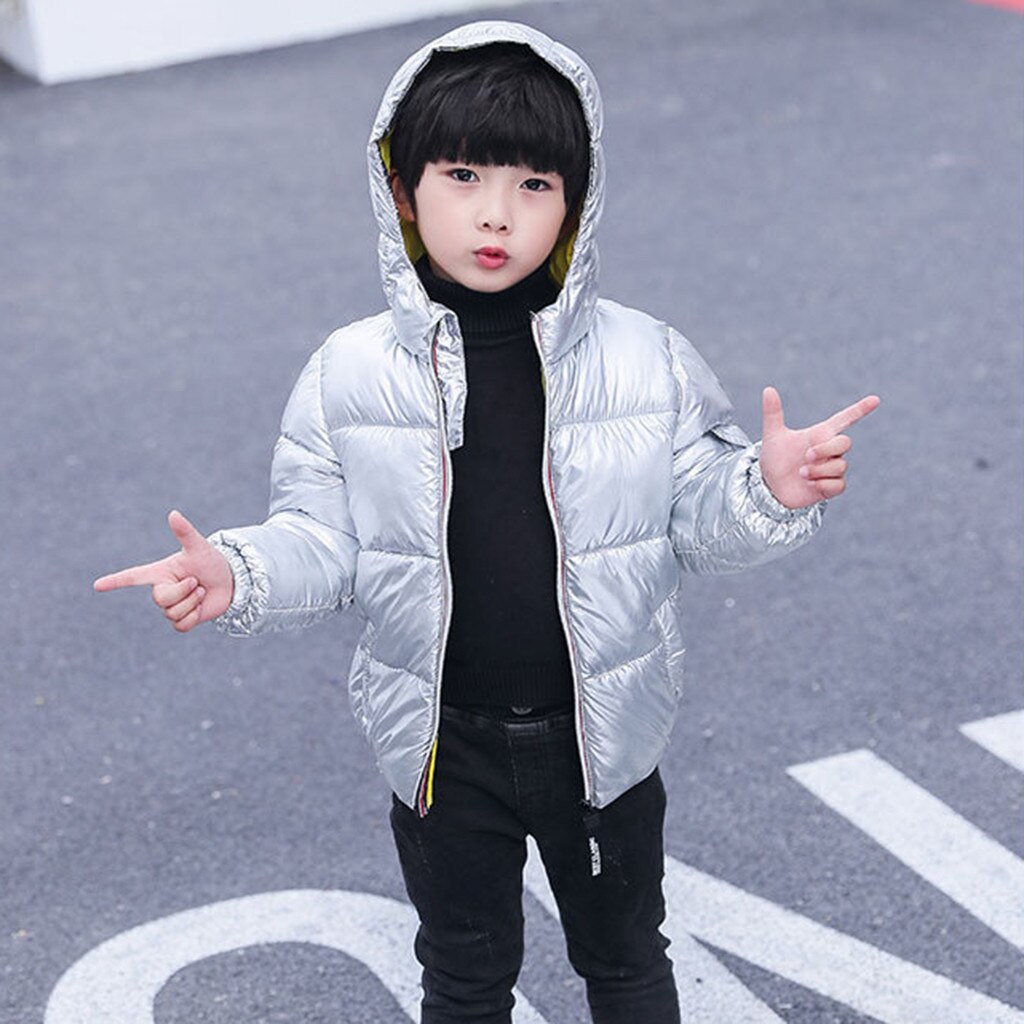 Winter Peuter Infant Kids Baby Grils Jongens Parka Lange Mouwen Hooded Outdoor Waterdichte Jas Down Jas Overjas Uitloper # G4