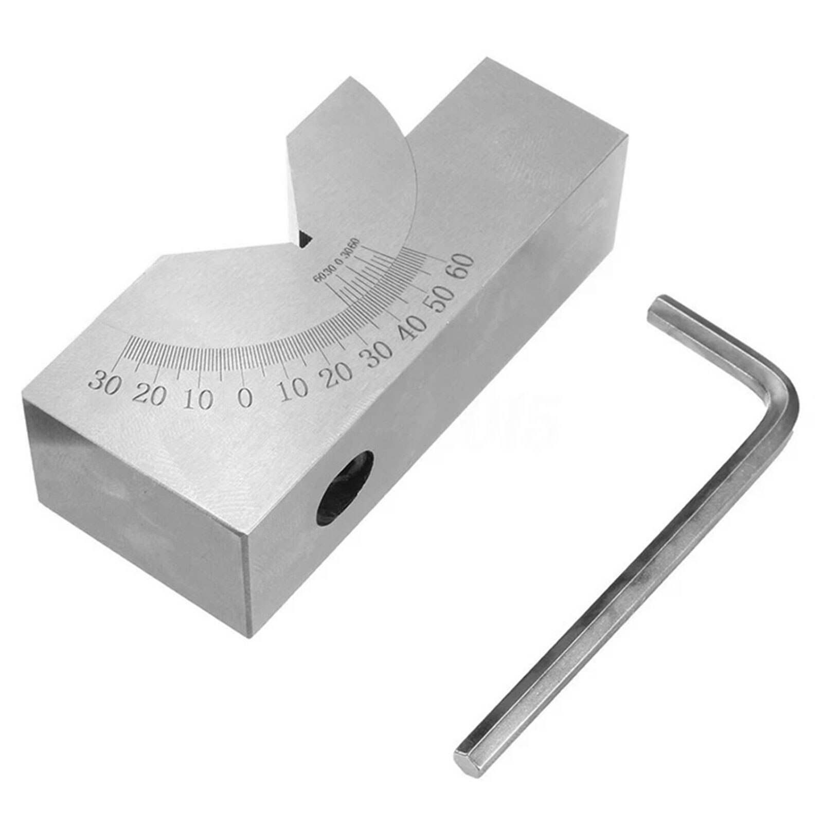 75x25x36mm Precision Mini Adjustable Angle V Block Milling 0 Degree To 60 Degree Adjustable Angle Gauge