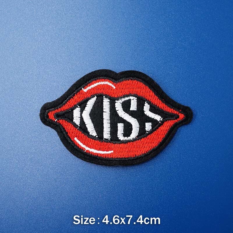 49 Lightning Iron Op Patches Borduren Badge Applique Kleren Strijken Kleding Naaien Levert Decoratieve Badges Sew Op Patch: Rood