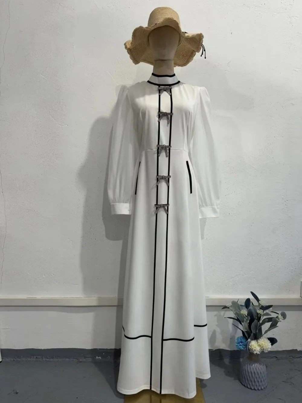 Moslim cadeau moslim jurk, gebedskleding, casual kaftan moslim damesjurk Moslim cadeau moslim jurk, gebedskleding, casual kaftan moslim damesjurk