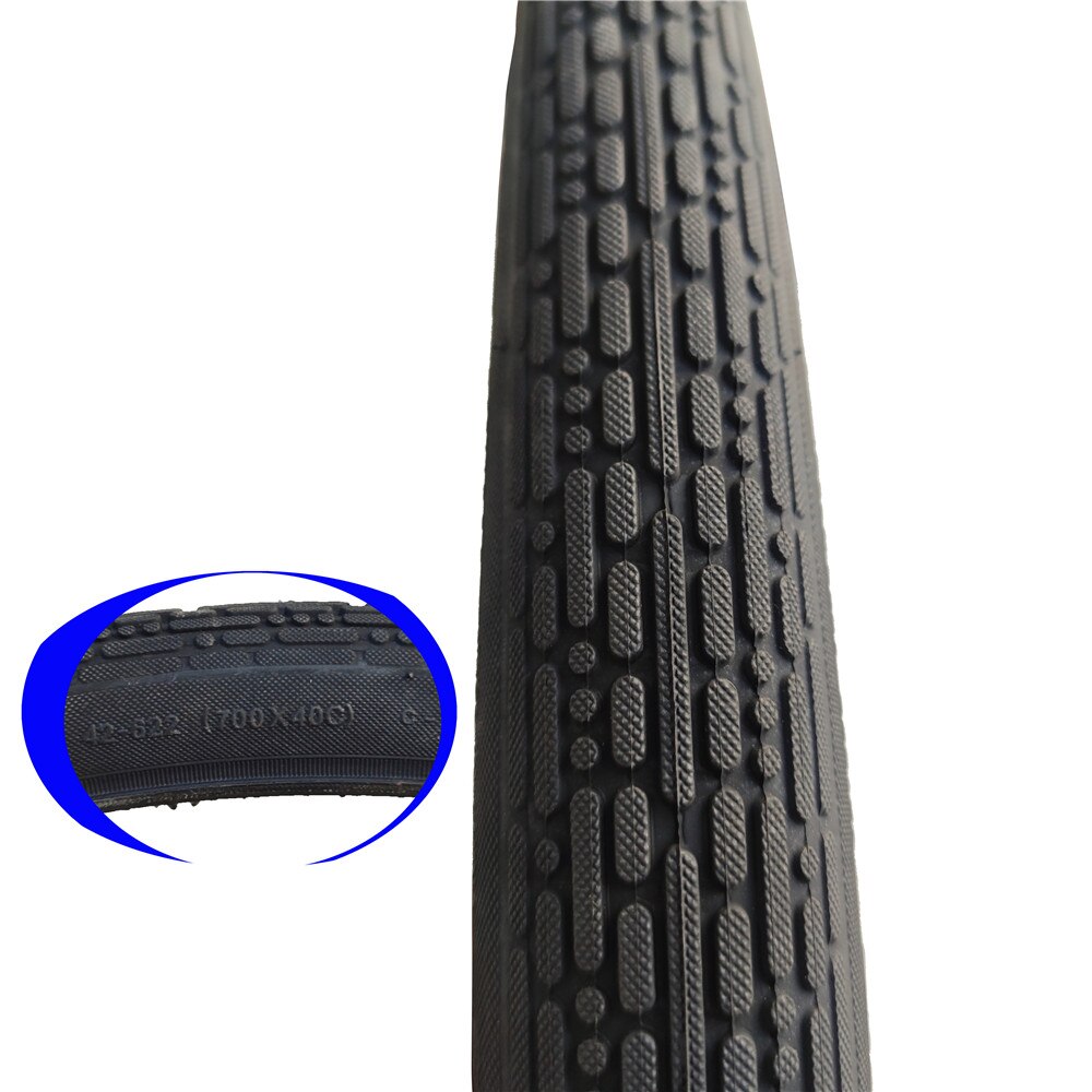 700C*40C Tire With Tube Fixed Gear Bike Tire Bike Accessories Parts Repair Bike Restoration