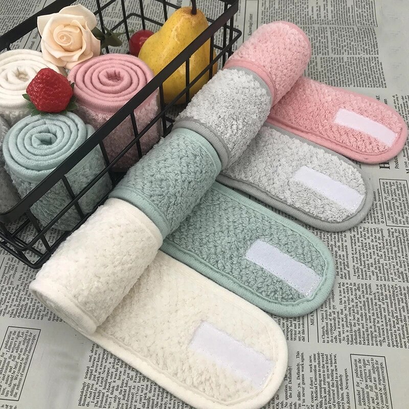 Verstelbare Brede Haarband Antislip Yoga Spa Bad Make-Up Wassen Gezicht Cosmetische Hoofdband Vrouwen Make-Up Accessoires