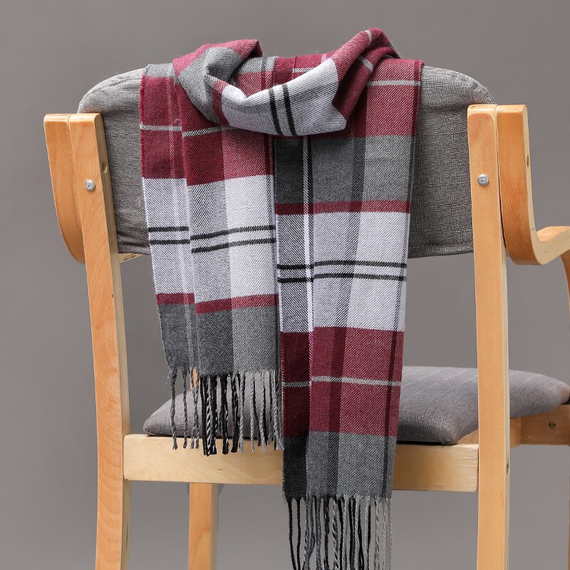 Plaid hiver écharpe femmes Foulard solide foulards décontracté écharpes cachemire Bufandas Hombre: 32