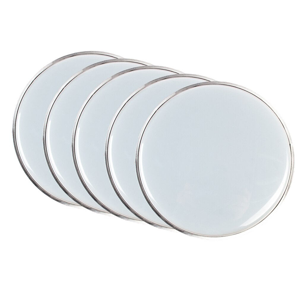 5pcs 8inch Banjolele Head Skin For Banjo Snare Drum DIY Accessories White