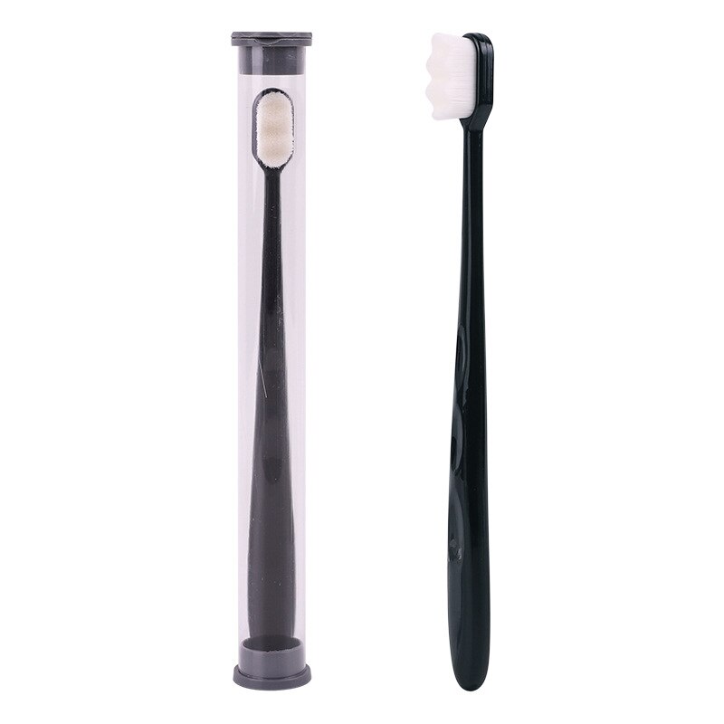 Ultra Fine Soft Toothbrush Portable Eco-friendly Teethbrush Dental Oral Care Teeth Cleaning Protect Tooth Brush with Box Travel