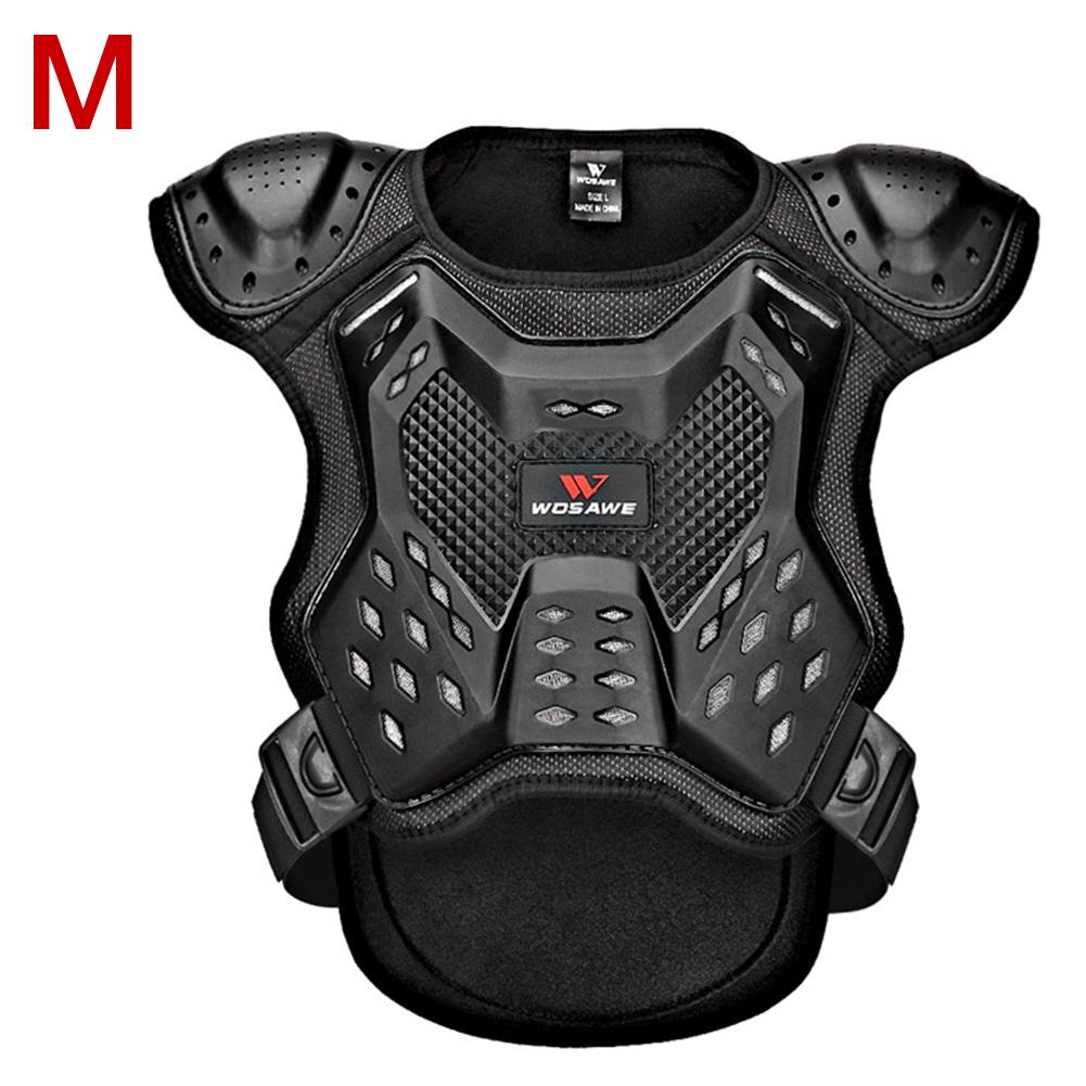 Kids Dirt Bike Body Chest Spine Protective Vest Ventilation Holes Sport Ware: M