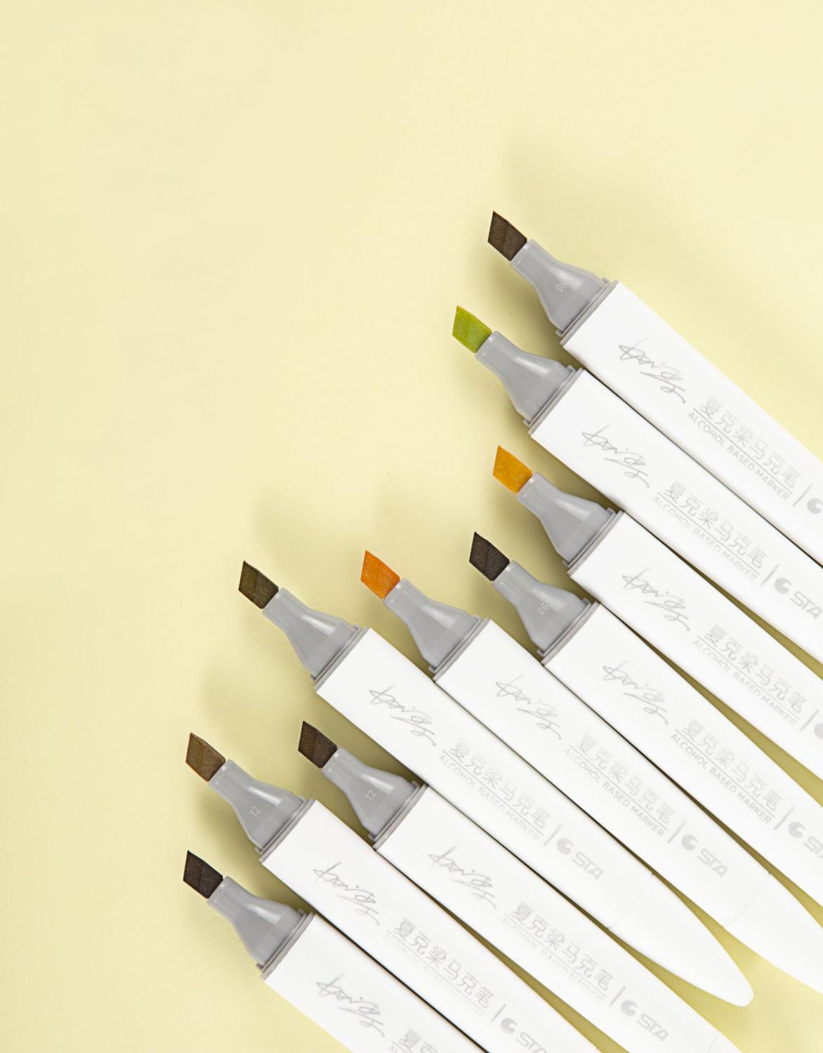 Professionele Art Markers Kunstenaar Promarker Marker Pennen Set