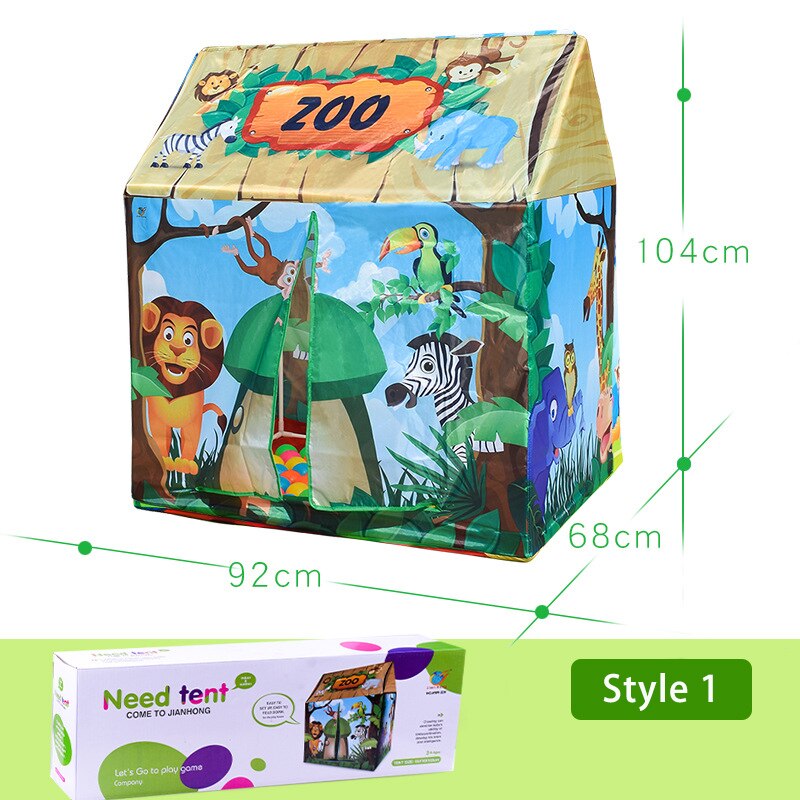 Kinderen Tent Speelhuis Voor Kinderen Meisjes Jongens Baby Speelgoed Huis Kids Indoor Outdoor Opvouwbare Speelhuisje