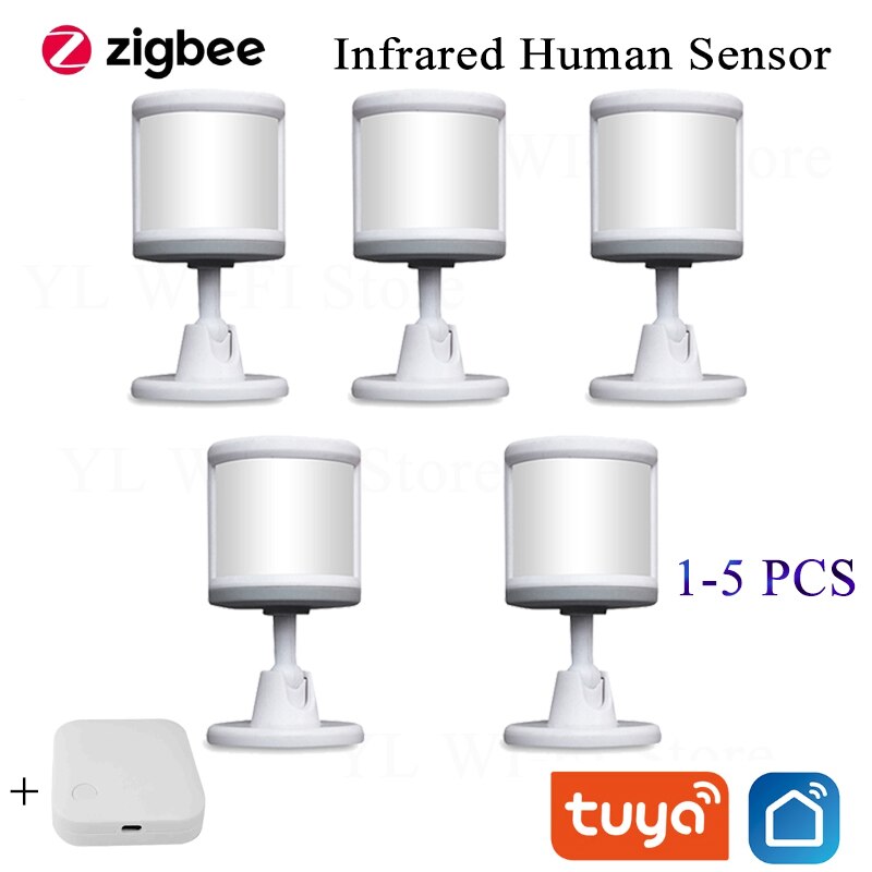 Smart Motion Menselijk Lichaam Sensor Smart Body Beweging Motion Sensor Zigbee Verbinding Houder Stand Home App Homekit Via Android Ios