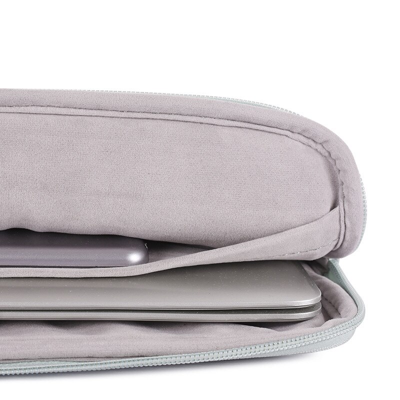 Mjukt pu läder 13.3 15 pekstång vattentät väska med fodral för macbook air pro retina 13 14 15.6 tums bärbar datorfodral