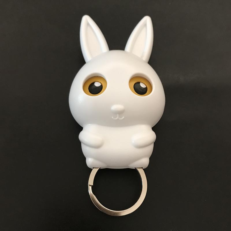 1 pçs criativo animal coruja magnético suporte chave de parede ímãs manter chaveiros gancho gancho gancho decorativo: rabbit Coffee