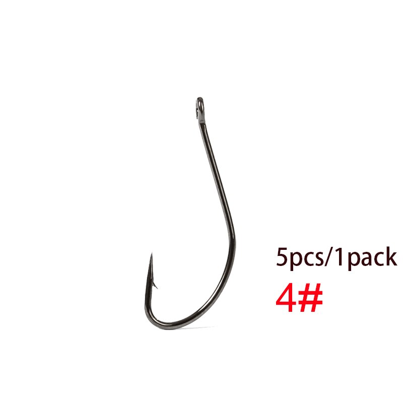 3Bags 56535 Fishing Tackle Hooks Saltwater Assist Hook Carp Hooks Japan Fishing Hooks Sea Jig Head Hook Circle Fishing Hook: 4