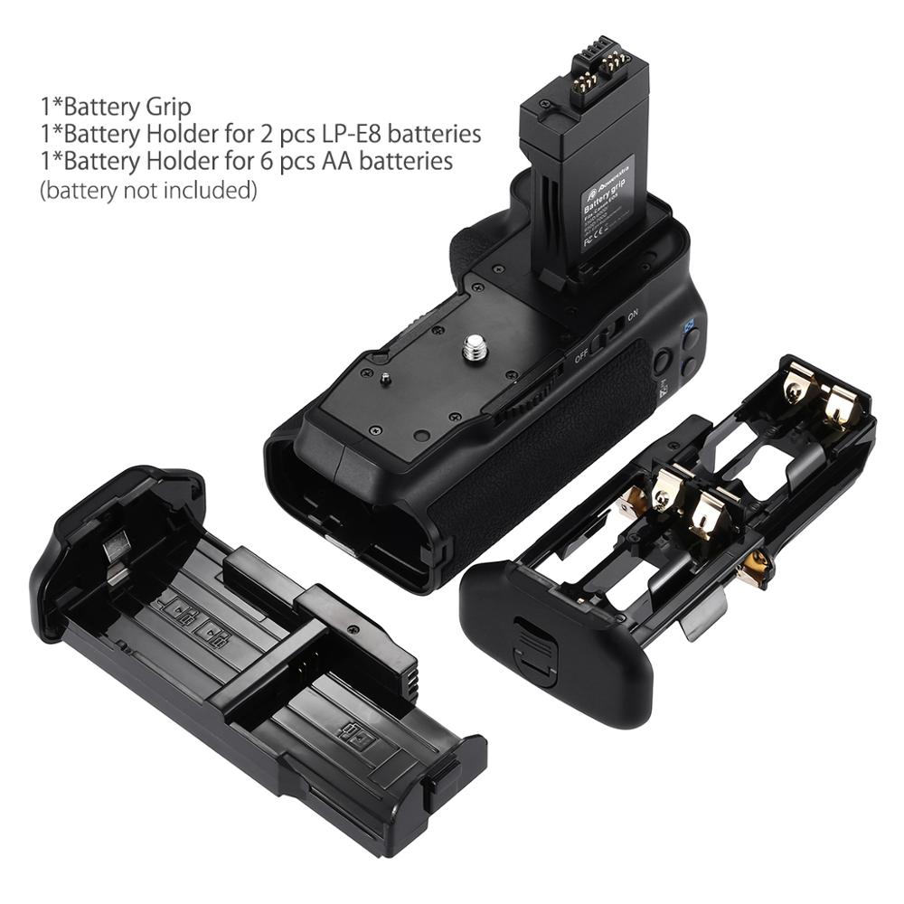 BG-E8 Battery Grip for Can0n E0S Rebel 550D 600D 650D 700D T2i T3i T4i T5i A1