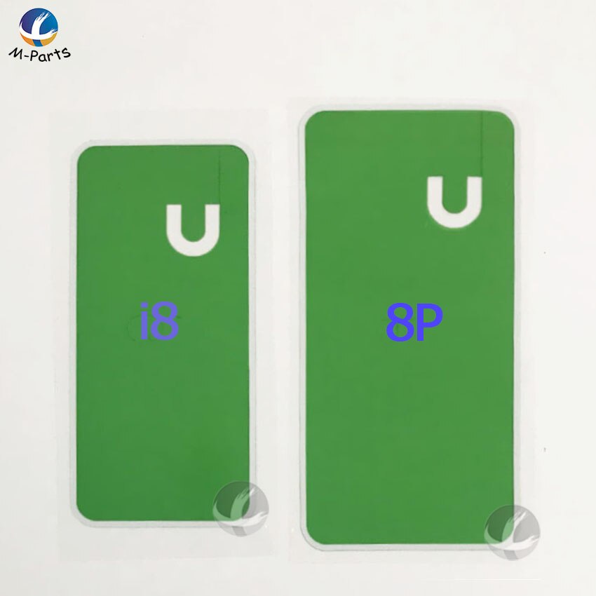 10 pçs/lote Cola Adesivo Dupla Face Para iPhone 8 Plus X XS XR XSM Max XSMax 11 Pro Max 11Pro Back Tampa Da Caixa Tampa Adesivo