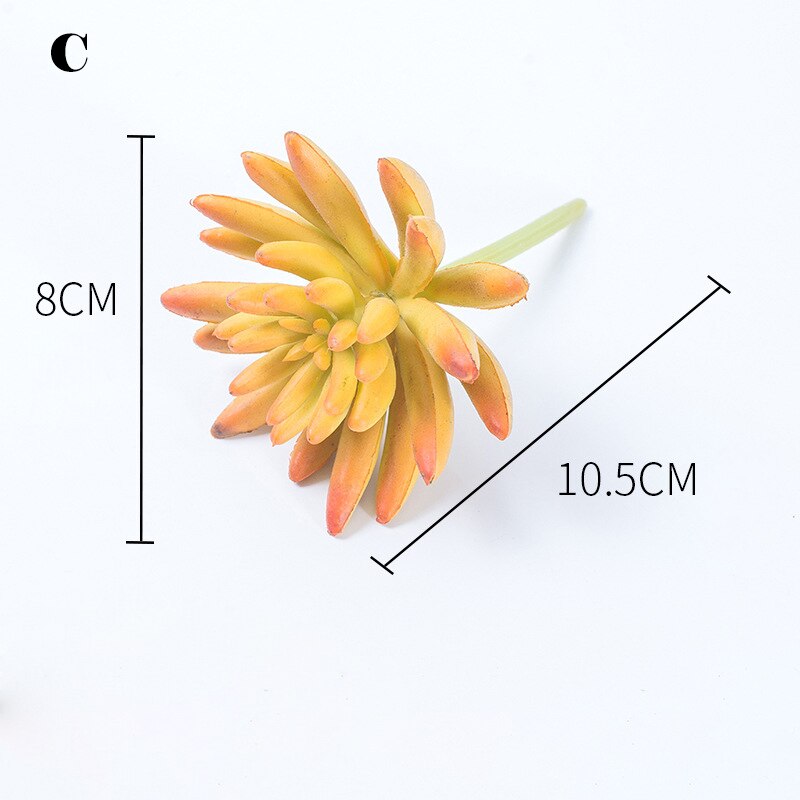 Simulation Plants Artificial Succulent Plant Artificial Plants Landscape Garden Flower Pot Green Wall Valentine's Day Decor