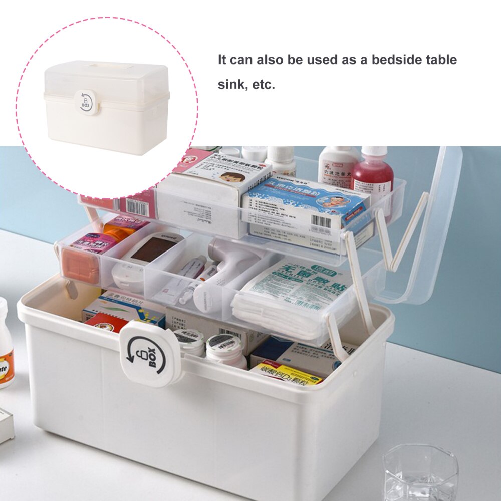 1 Pc Medicine Storage Organizer Medicine Box Medicine Container Medicine Holder for Store Medicine Room Storage