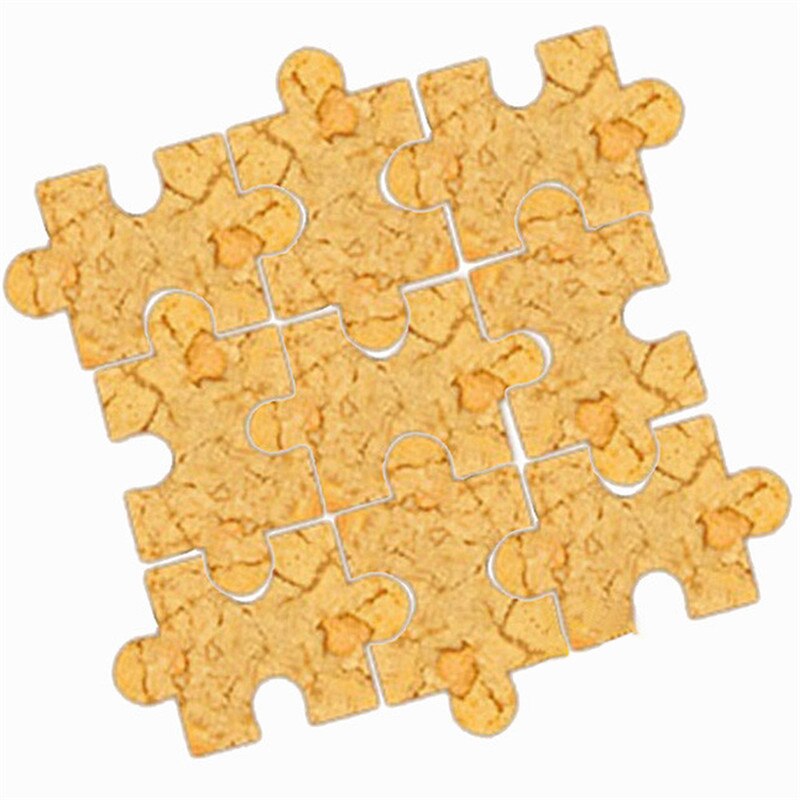 1PC Weihnachten Cookie bilden Edelstahl Cookie Cutter Puzzle DIY Keks bilden Nachtisch Backformen Kuchen bilden Cookie Stempel Fondant
