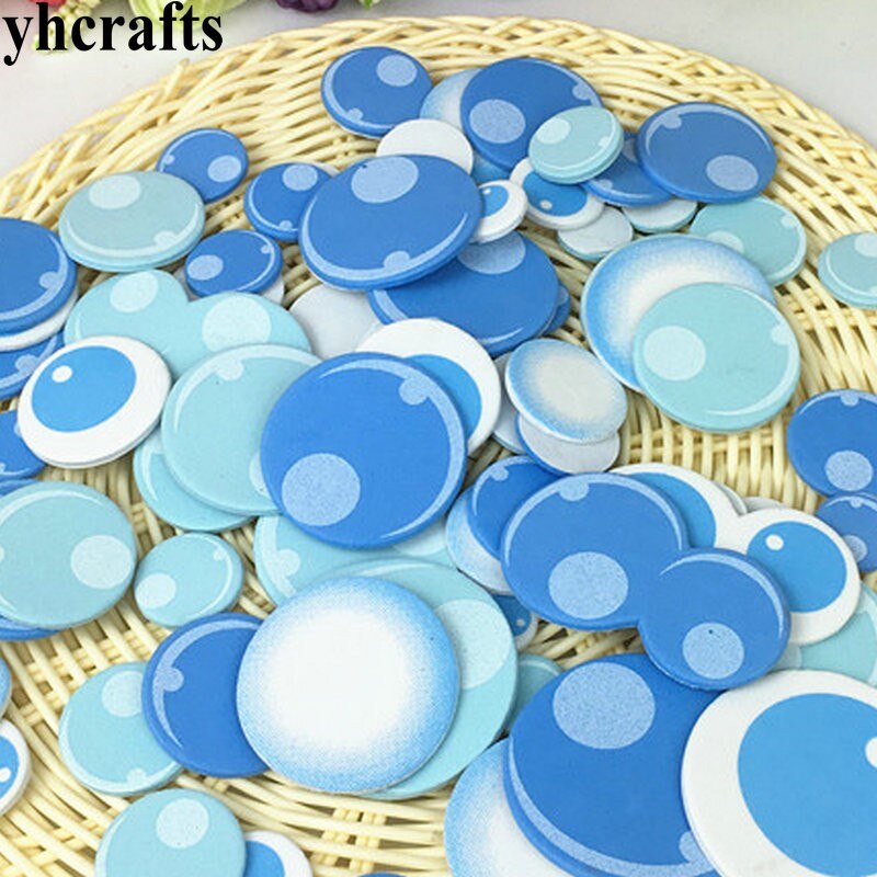 1bag/LOT,EVA foam mushroom without stickers Kindergarten crafts Scrapbooking kit.Pocket craft Easter crafts Classic toys OEM: 50PCS 0.5-3cm