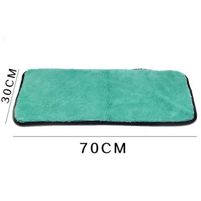 50X7 0cm/38X3 8cm/1400GSM Super suave Premium microfibra secado Cltoth Ultra Absorbancy Deluxe lavado de coches pulido y encerado toalla: 30X70CM