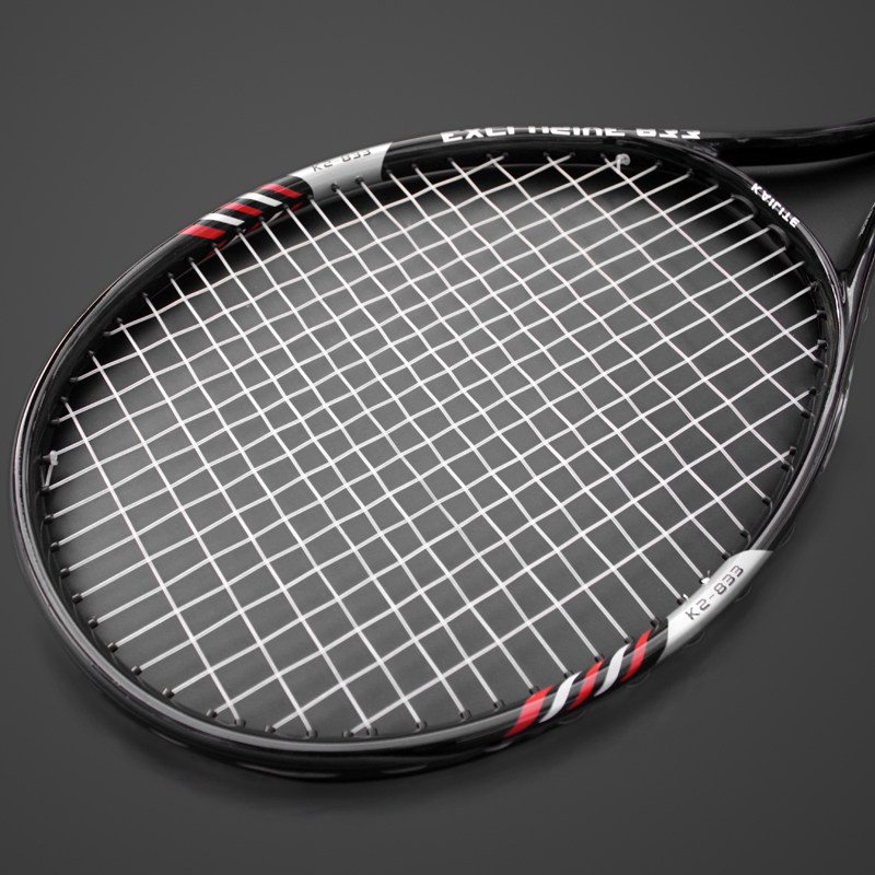 Unisex tennisracket i kolfiber med träningspadlar för väska för vuxna män kvinnor ultralätt racket