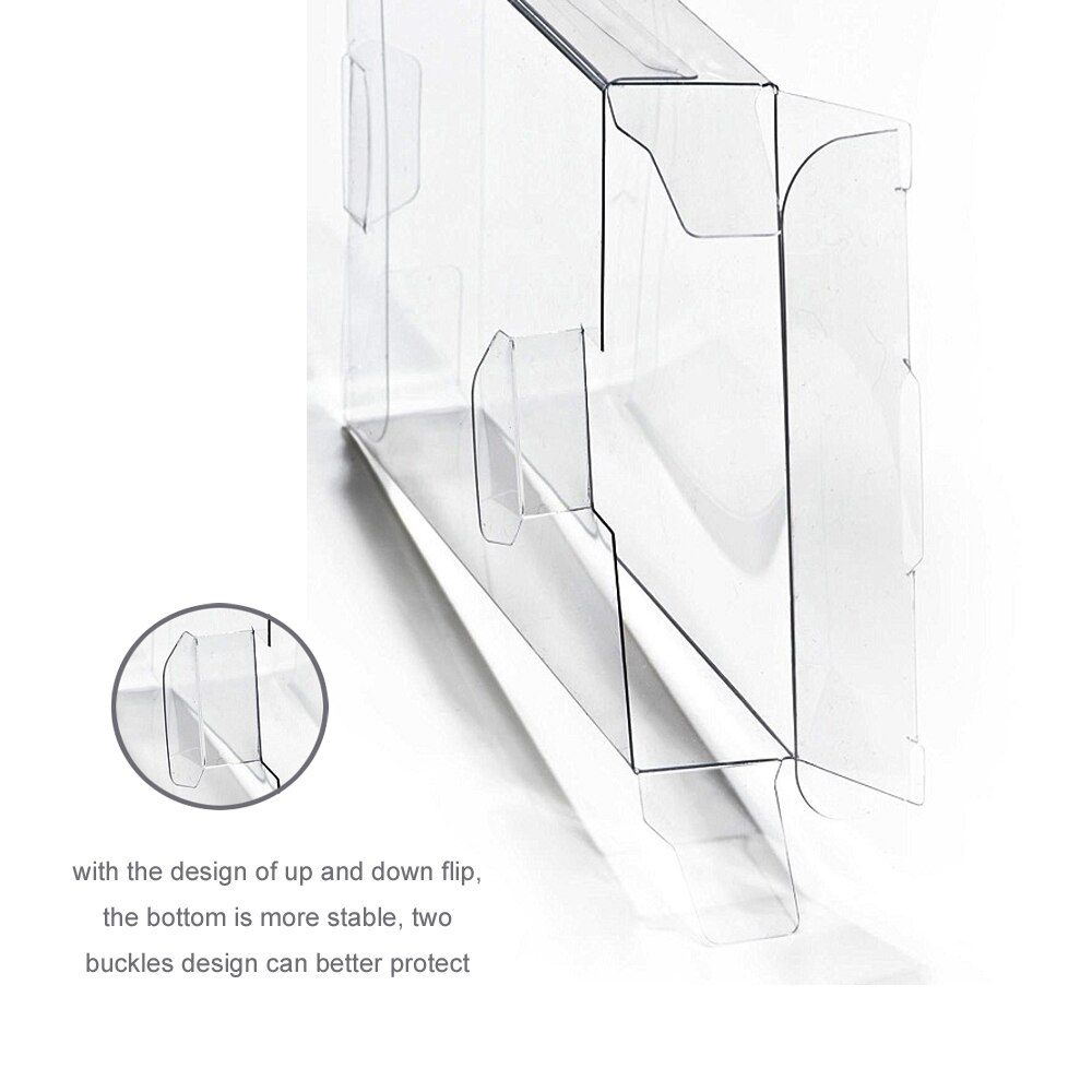 Ruitroliker 10Pcs Protector Case Clear Plastic Bescherming Mouw Display Box Voor Steelbook Cover G2