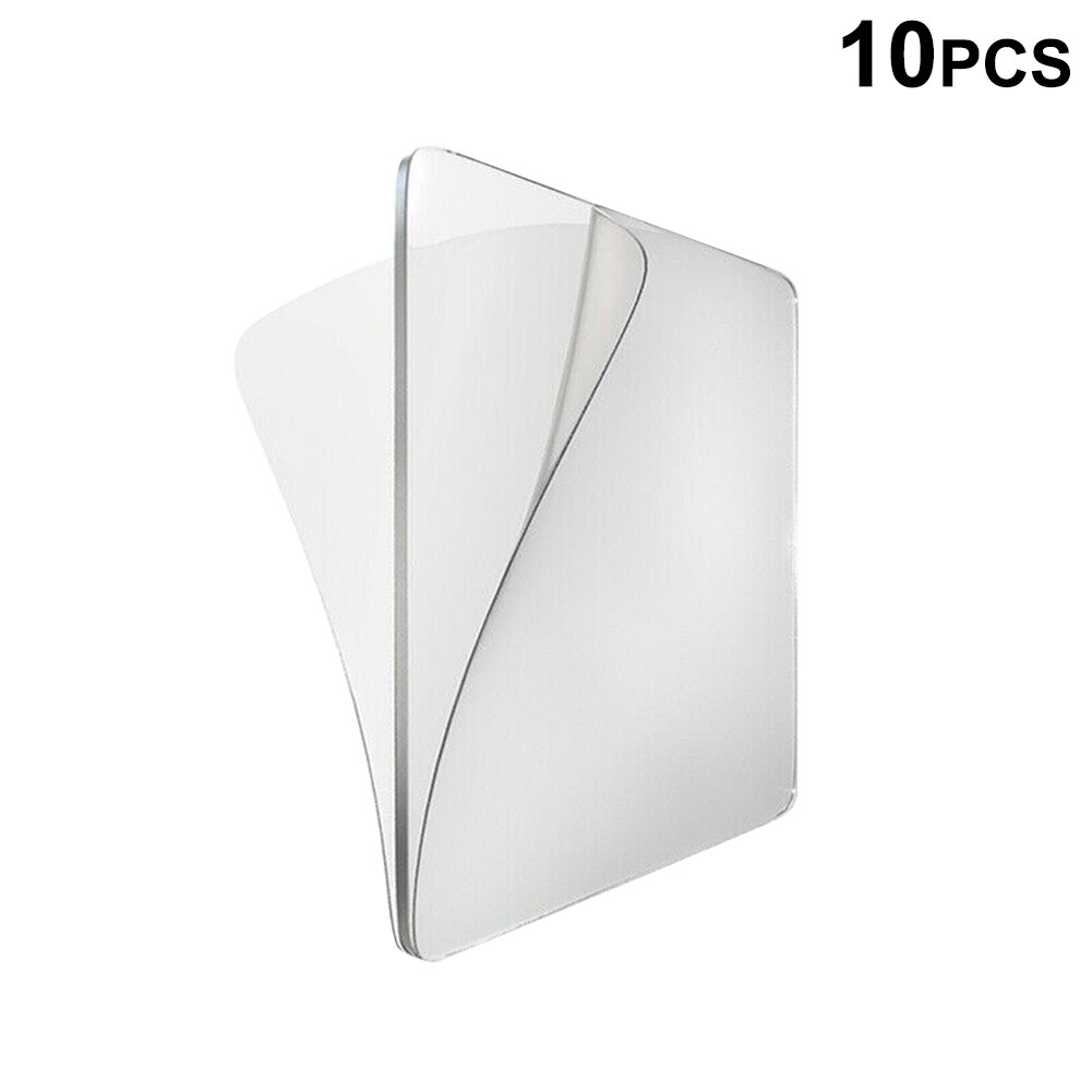 Super Sticky Gripping Pad Clear Double-Sided Adhesive Washable for Home Kitchen SDF-SHIP: 10PC