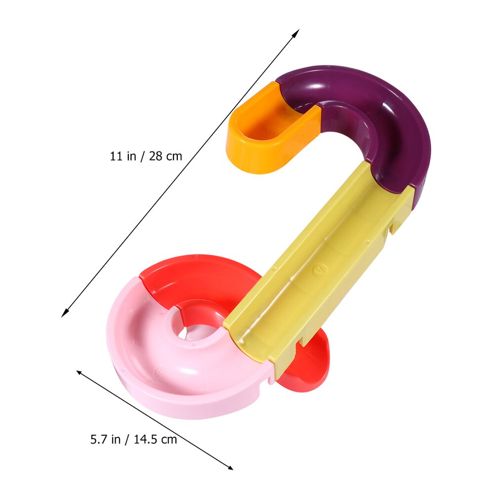 1 Set /11pcs Bath Toys Plastic Adorable Funny Bathtub Toys Water Track Bath Toys Track Assembly Toy for Kids Children