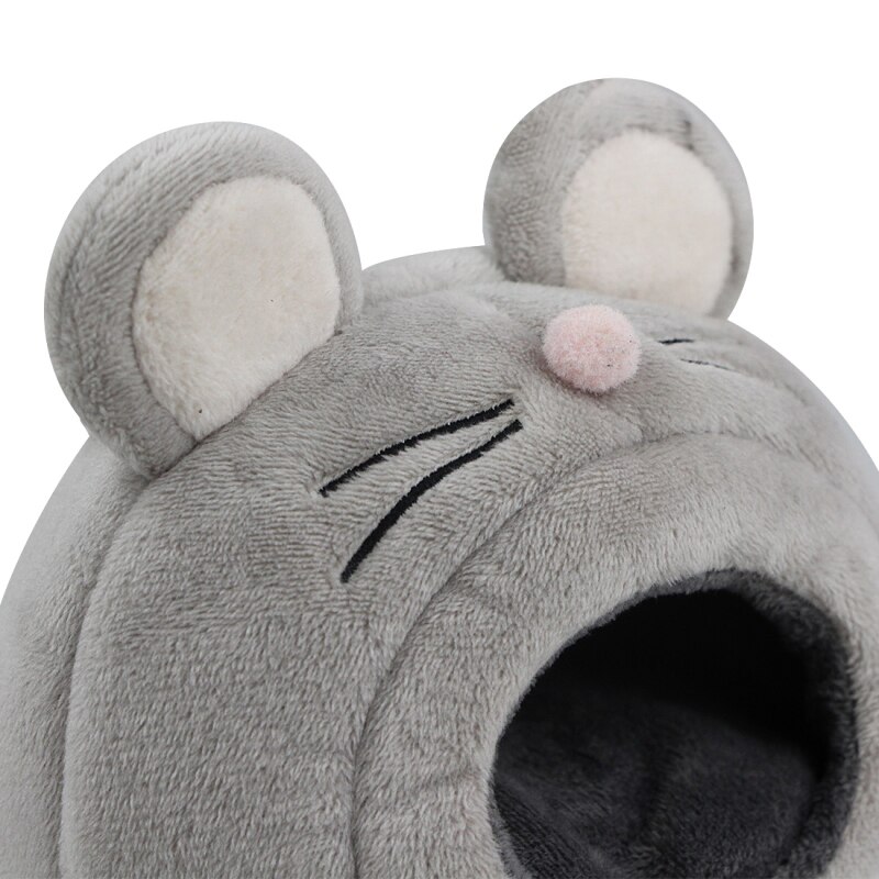 Nid d'hiver pour Hamster hérisson, Cage chaude pour petits animaux, lit de grotte, produits pour animaux domestiques, Cage pour petits animaux,