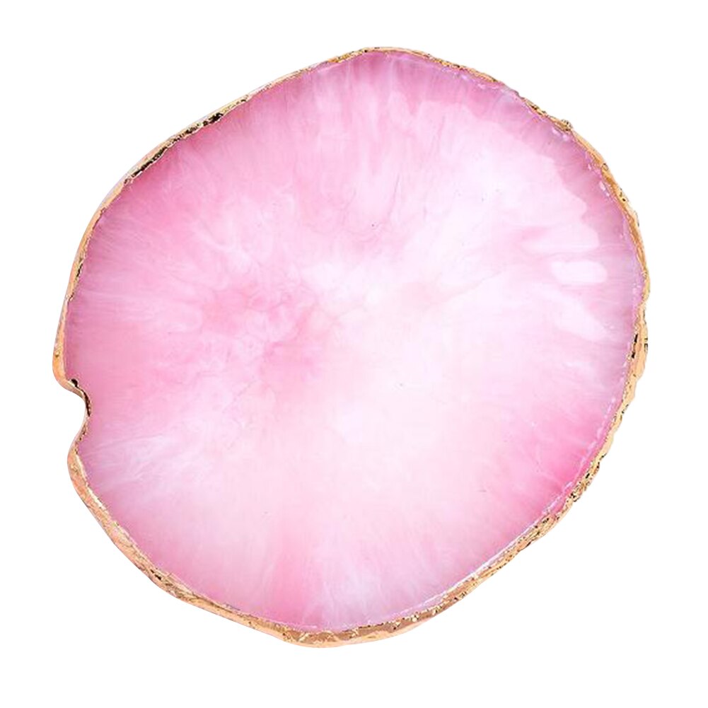 Foundation Mixing Make Up Tool Resin Stone Manicure Palette Nail Color Mixing Art Palette Color Chart Palette: F