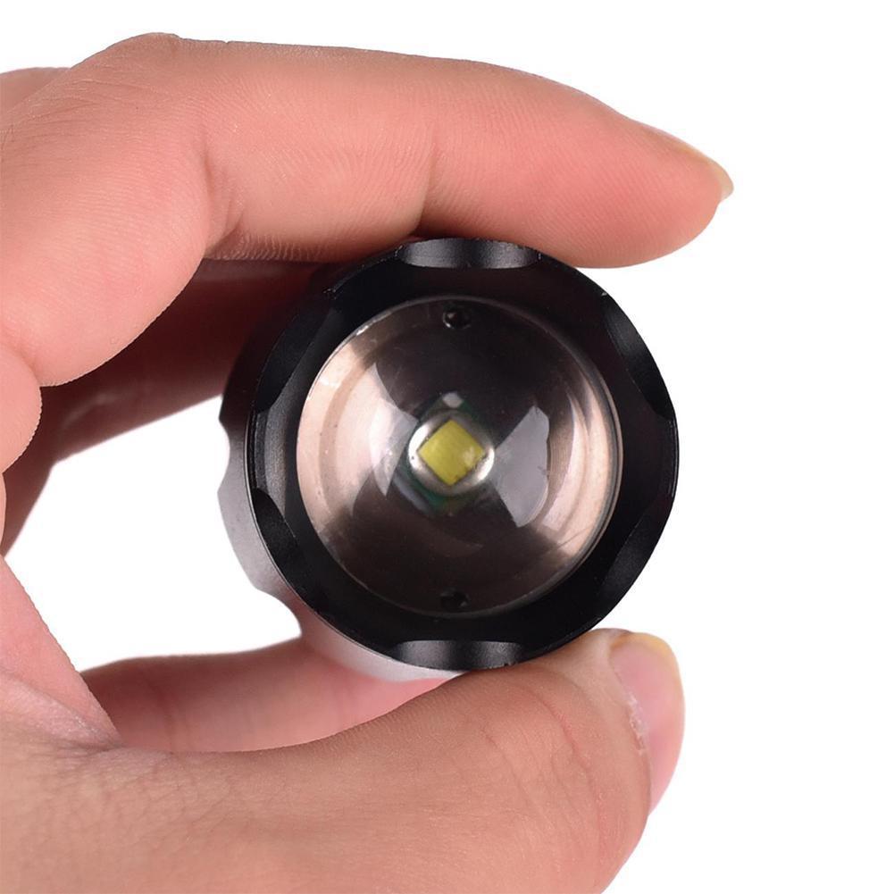 LED Torch Flashlight Adjustable Focus Handheld Super Bright 1500 Lumens