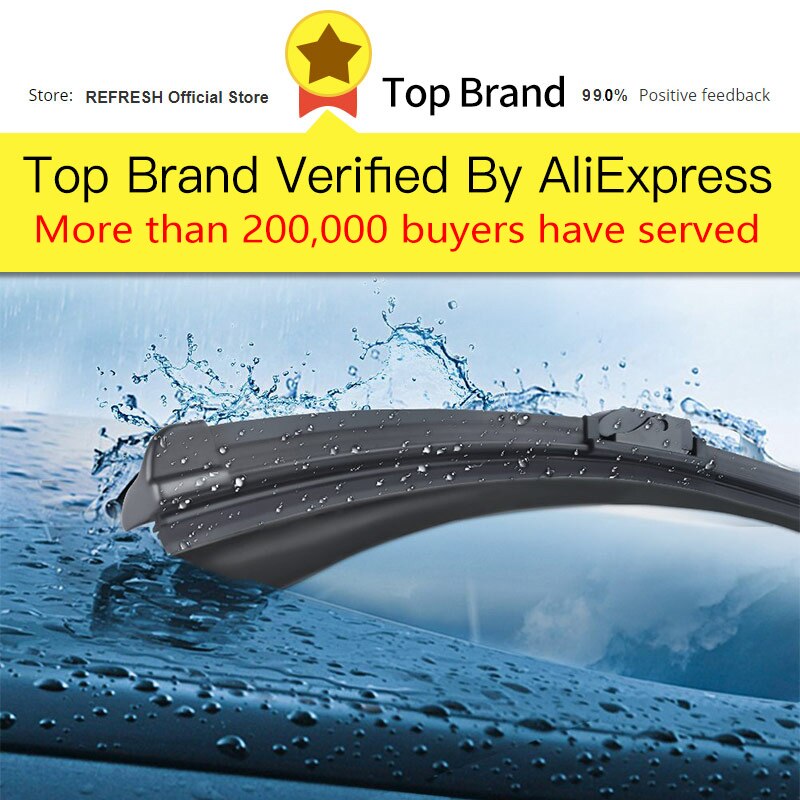 Odśwież pióra wycieraczek robić przedniej szyby robić Renault Captur (Kaptur) dopasuj ramiona bagnetowe/ramiona szczypiec 2013 2014 2015 2016 2017 2018