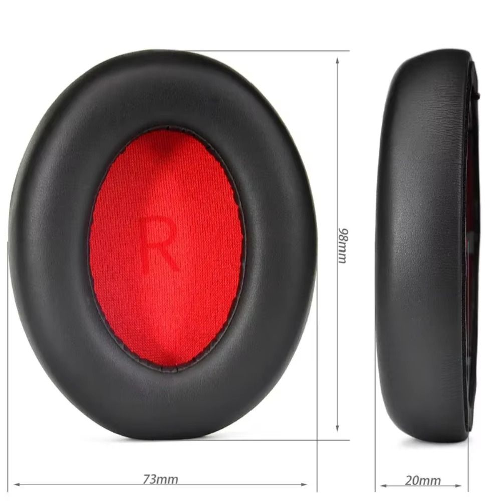 Almohadillas para los oídos para 1MORE SonoFlow para SonoFlow SE, almohadillas de repuesto para auriculares, orejeras de esponja con memoria de cuero proteico suave