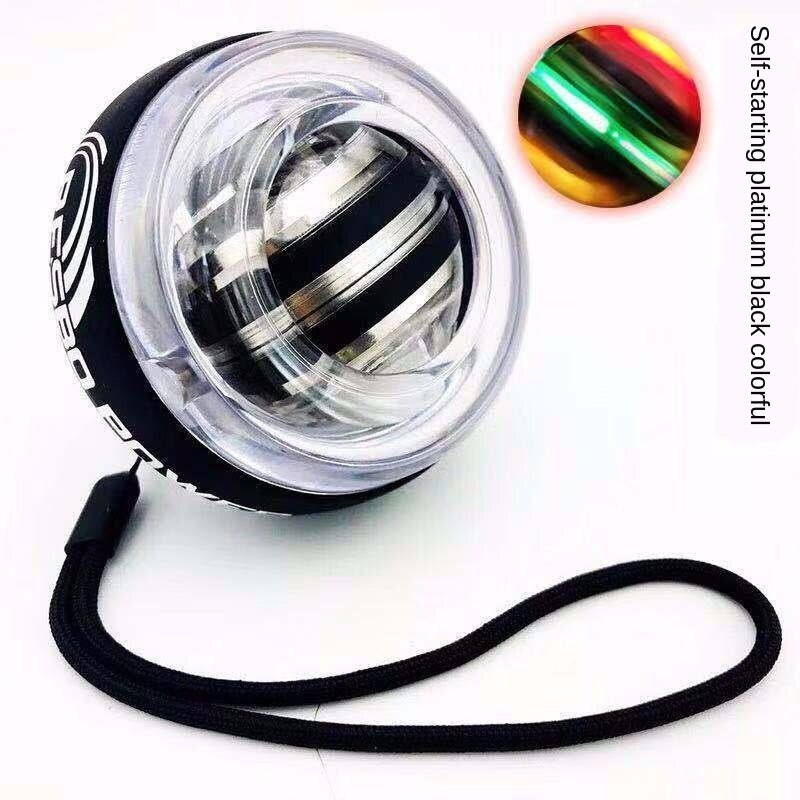 Wrist ball 300kg male arm strength grip ball metal core fitness wrist device home fitness equipment: Silver