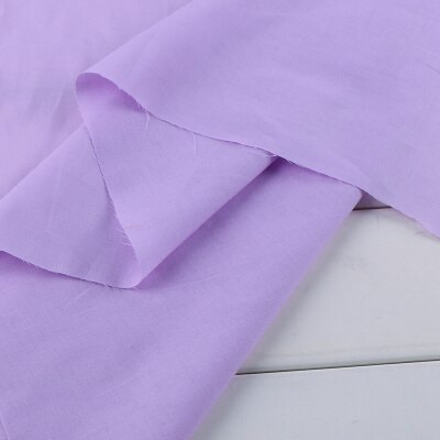 Buulqo 50x140cm 100% algodão tecido liso para forro de roupas material diy acessórios artesanais: ROXO