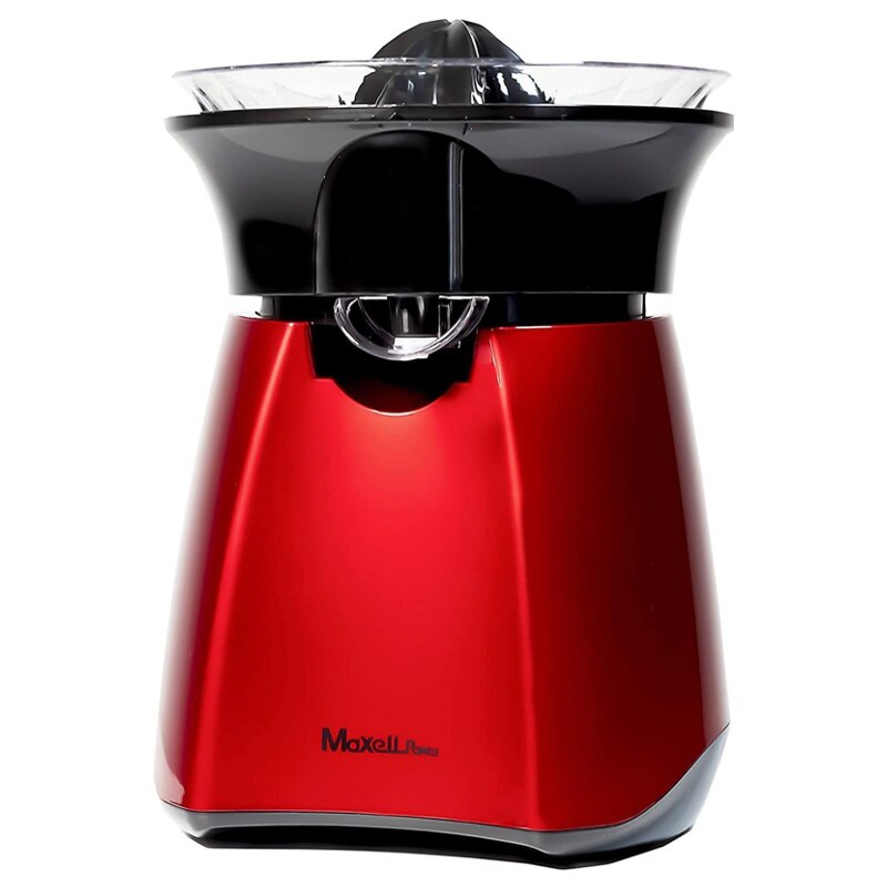 ‎MAXELLPOWER Exprimidor de Zumo Electrico Manual 40w con Sistema de Vaso Directo Extractor de Jugos para Frutas Fresca Alimentos Cocina Eléctrico Desmontable para Lavado 22 x 16 x 16 cm