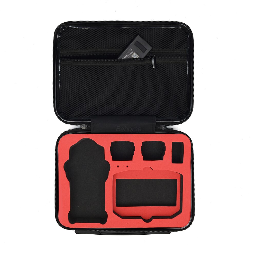 Mavic air 2 capa rígida portátil, bolsa de armazenamento à prova de choque, grande capacidade, para dji mavic air 2, acessórios