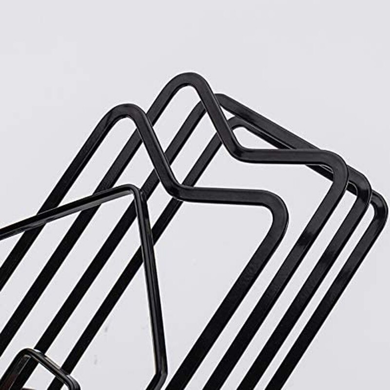 Cutting Board Rack Chopping Board Organizer Stand Holder Kitchen Countertop Pots Pan Lids Rack Organizer Flat Steel