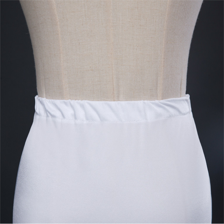 Beauty-Emily Big Fishtail Underskirt Mermaid Petticoat For Wedding dress White Fashin Soft Crinoline Wedding Accessories
