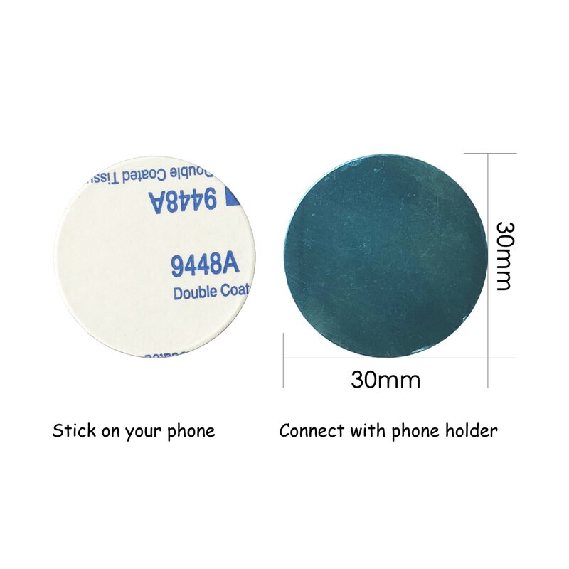 30X0.3Mm Metalen Plaat Schijf Ijzeren Plaat Voor Magneet Mobiele Telefoon Houder Voor Magnetische Auto Telefoon Stand Beugel