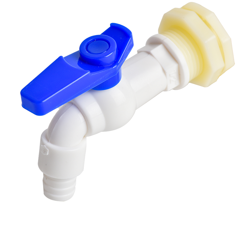 1/2 inch Replacement Barrel Water Butt Tap Rain Barrel Water Tank Plastic Faucet Garden Water Barrel Water Tank Spout Valve