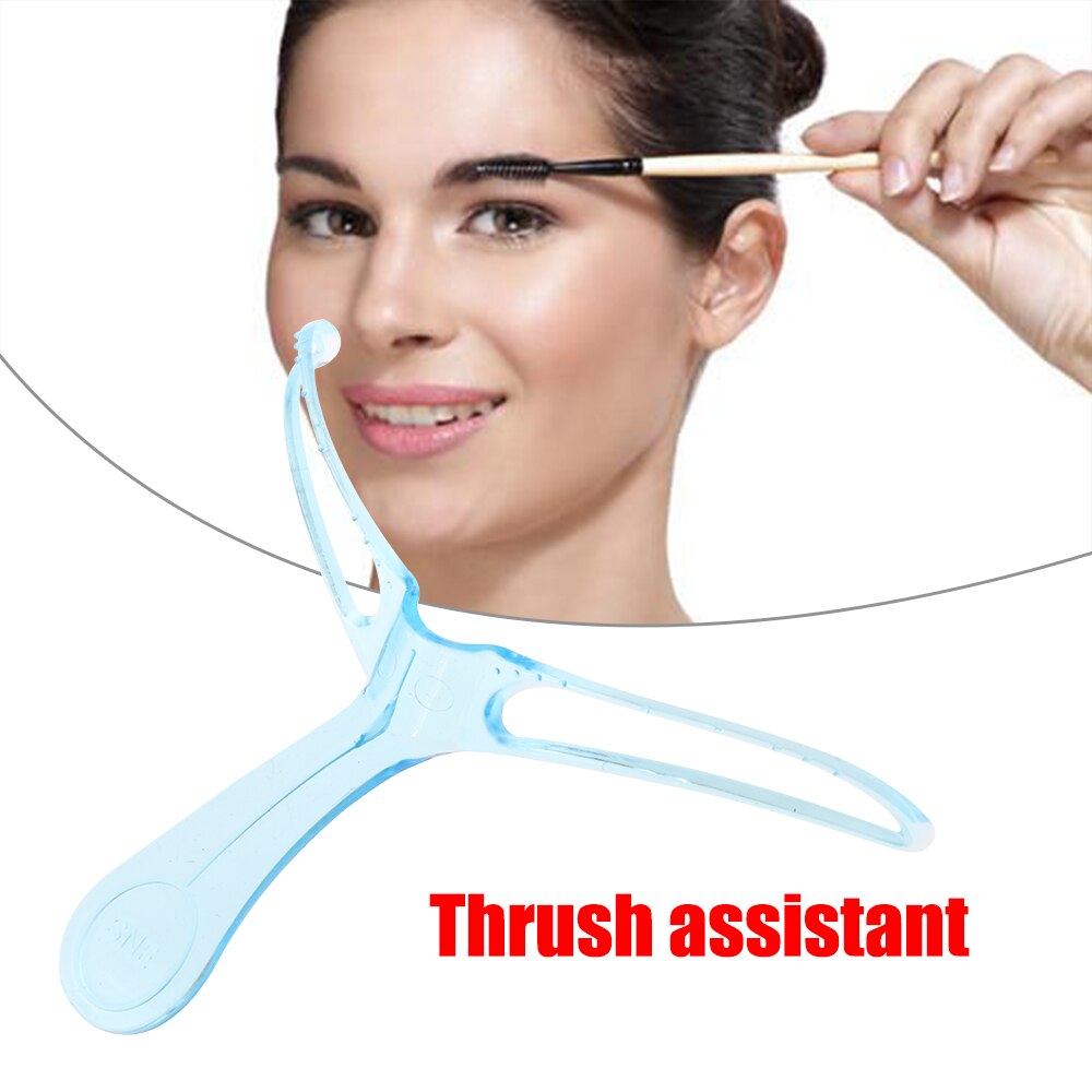 1 Pcs Eyebrow Shaper Eyebrow Grooming Stencil Eyebrow Shaper Ruler Makeup Guide Tool Wing Shape Makeup Template Easy To Use