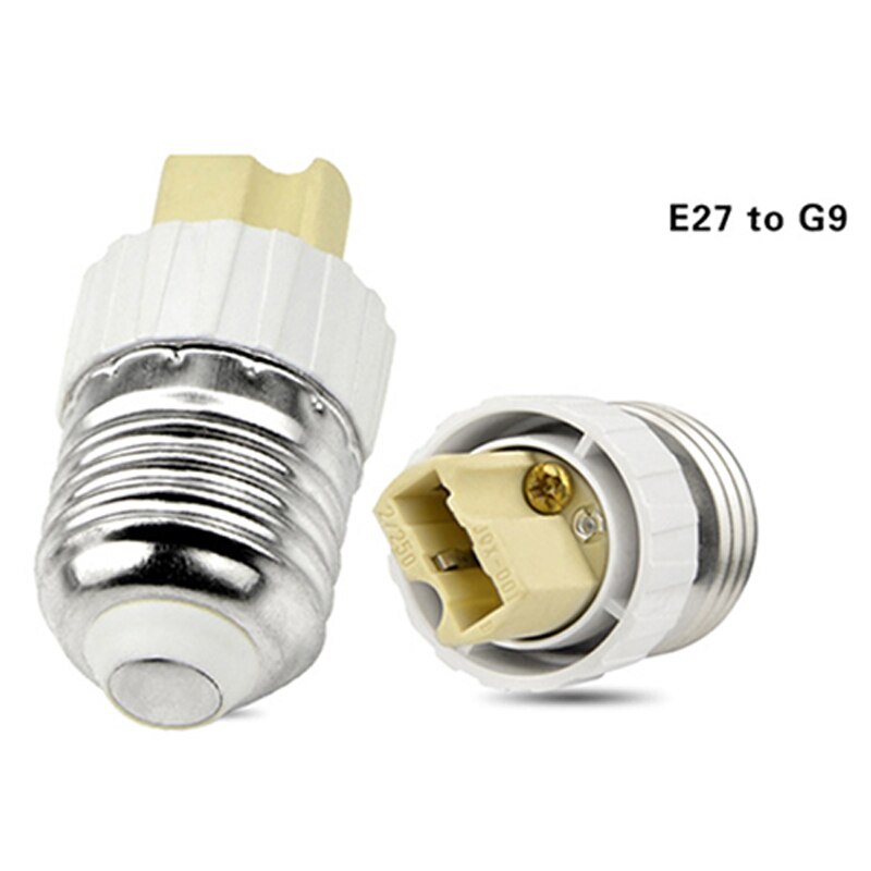 B22 G9 E27 E14 E40 Socket Lamp Extender Houder Licht Adapter Base Lamp Plastic Lamp LED Schroef Aansluitingen Fitting converter